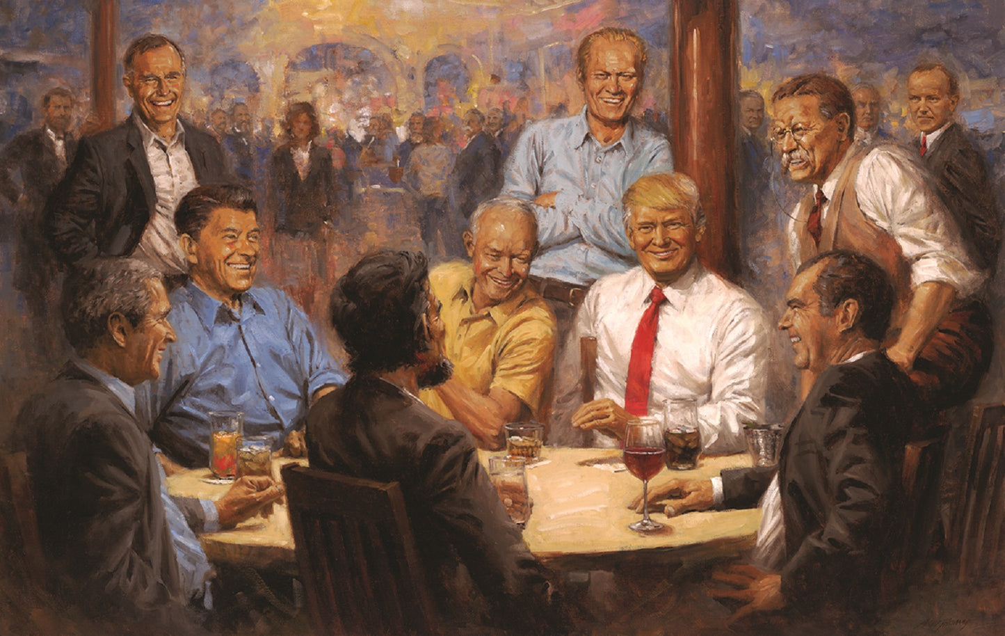 The Republican Club 550 pc  Jigsaw Puzzle 19381