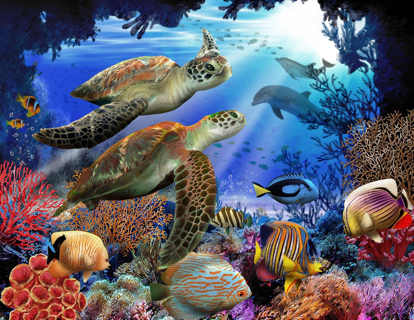 Underwater Fantasy 500 pc  Jigsaw Puzzle 28804