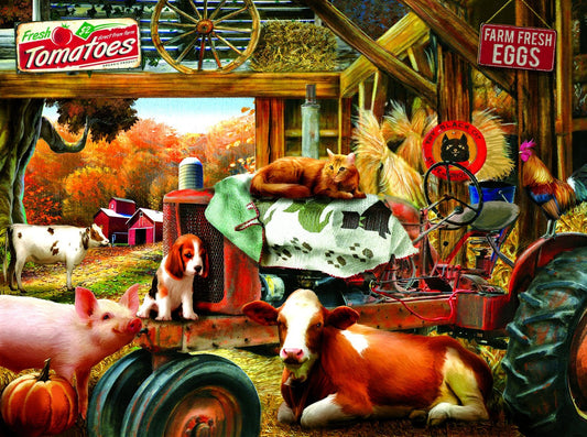 Barnhouse Meeting 1000 pc  Jigsaw Puzzle 28824