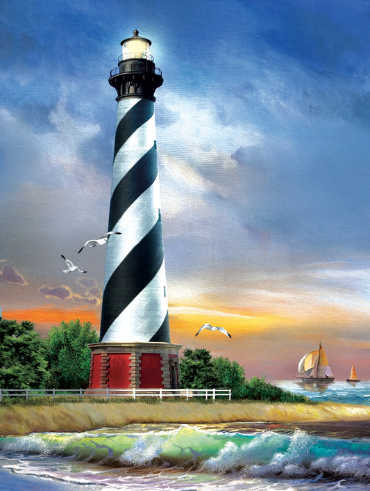 Cape Hatteras Lighthouse 500 pc  Jigsaw Puzzle 28835