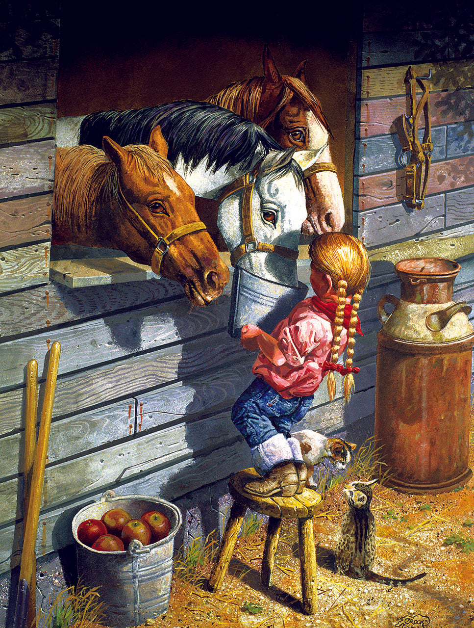 Working Girl 500 pc  Jigsaw Puzzle 36048