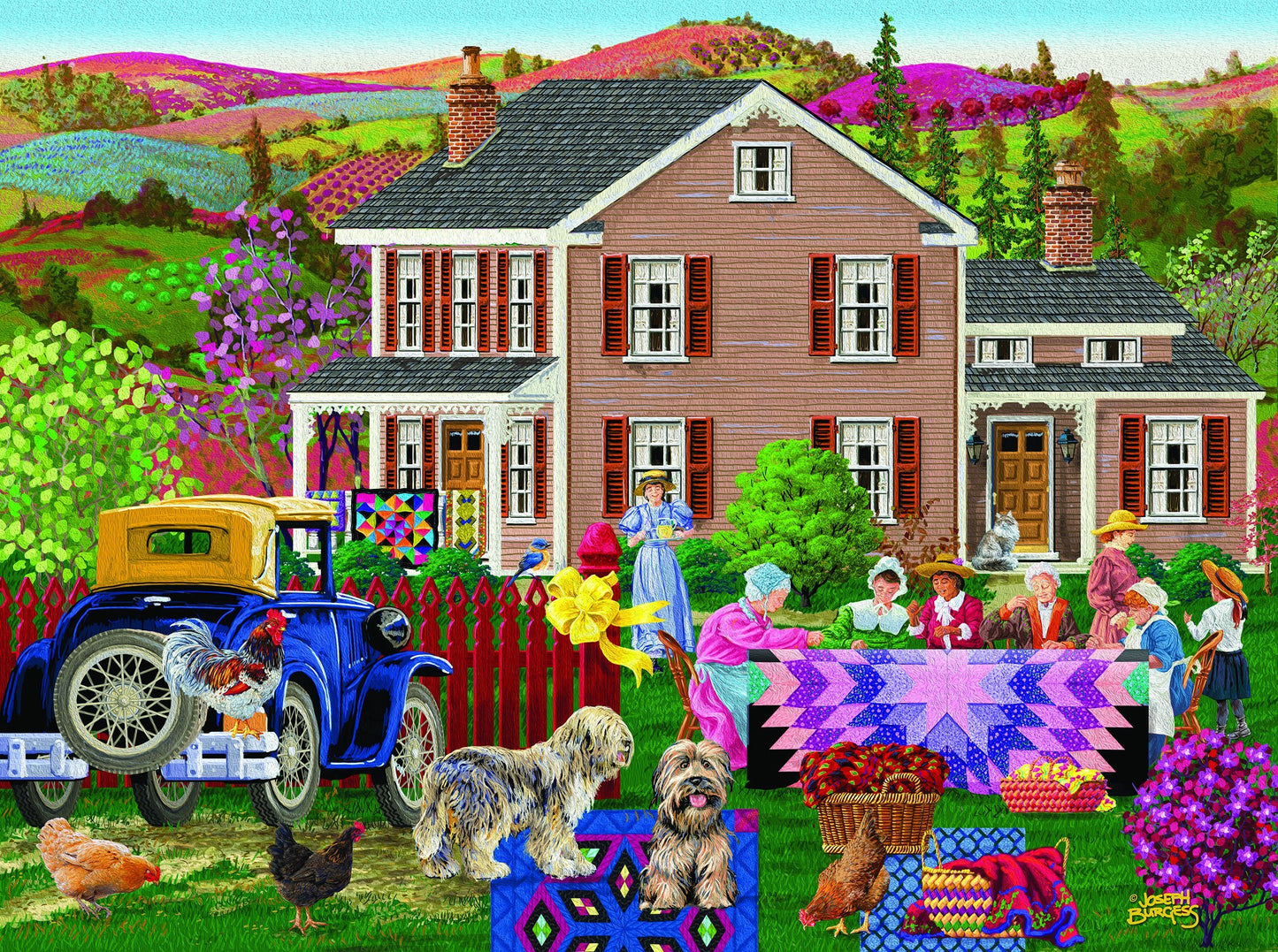 Quilting Bees 300 pc  Jigsaw Puzzle 38960