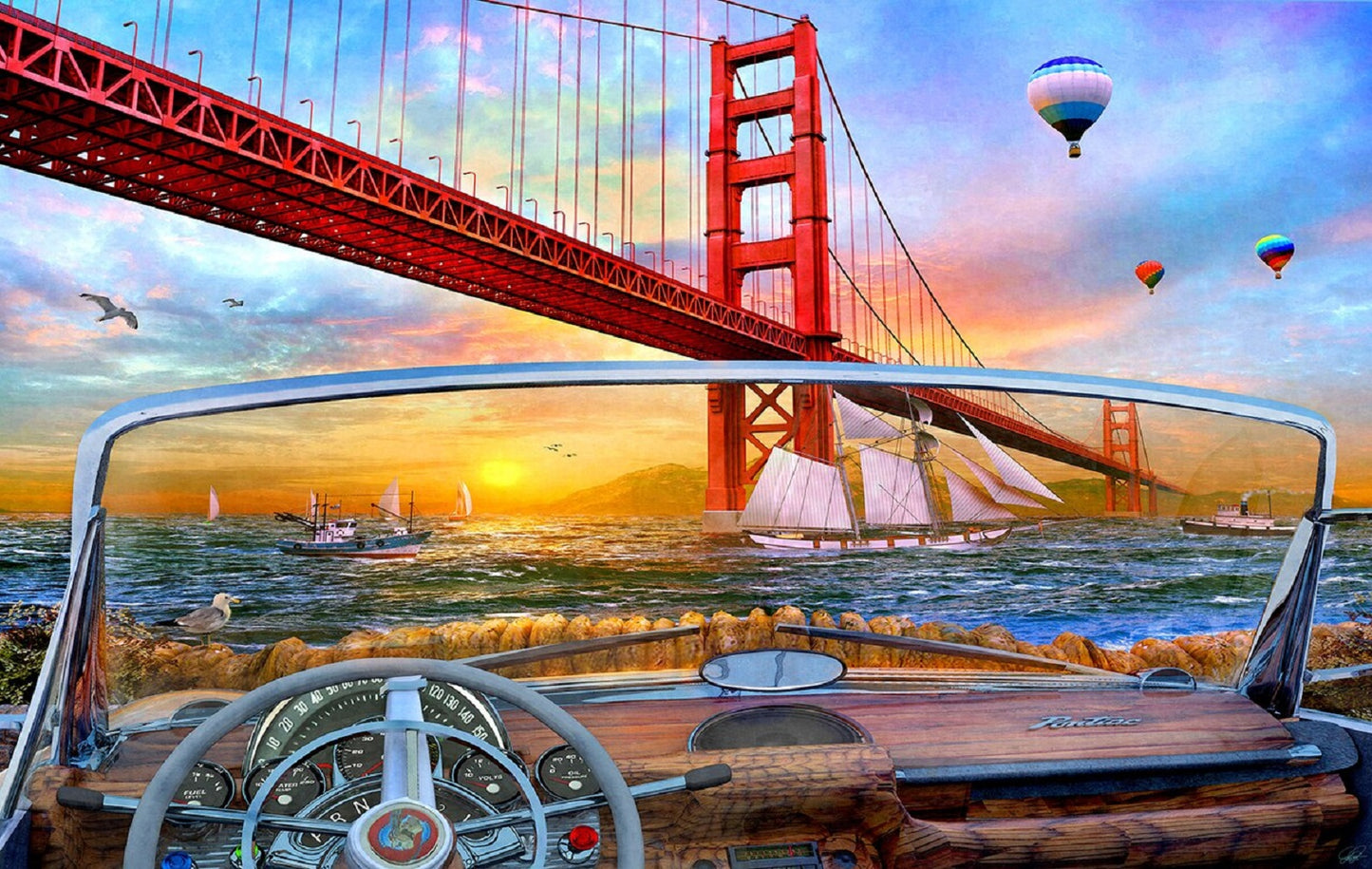 Golden Gate Adventure 550 pc  Jigsaw Puzzle 50069