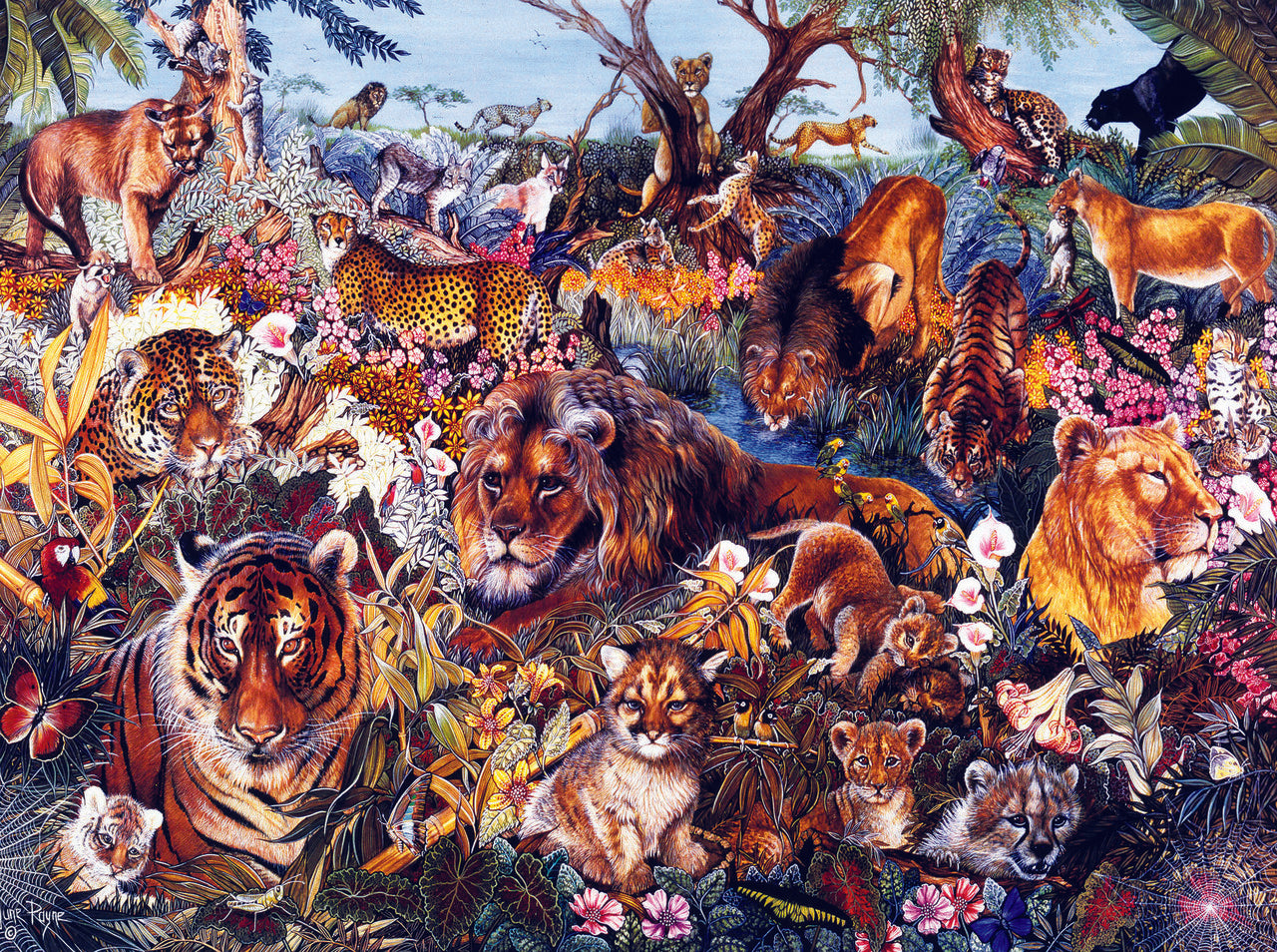 Animal Fantasia 1000 pc  Jigsaw Puzzle 50089