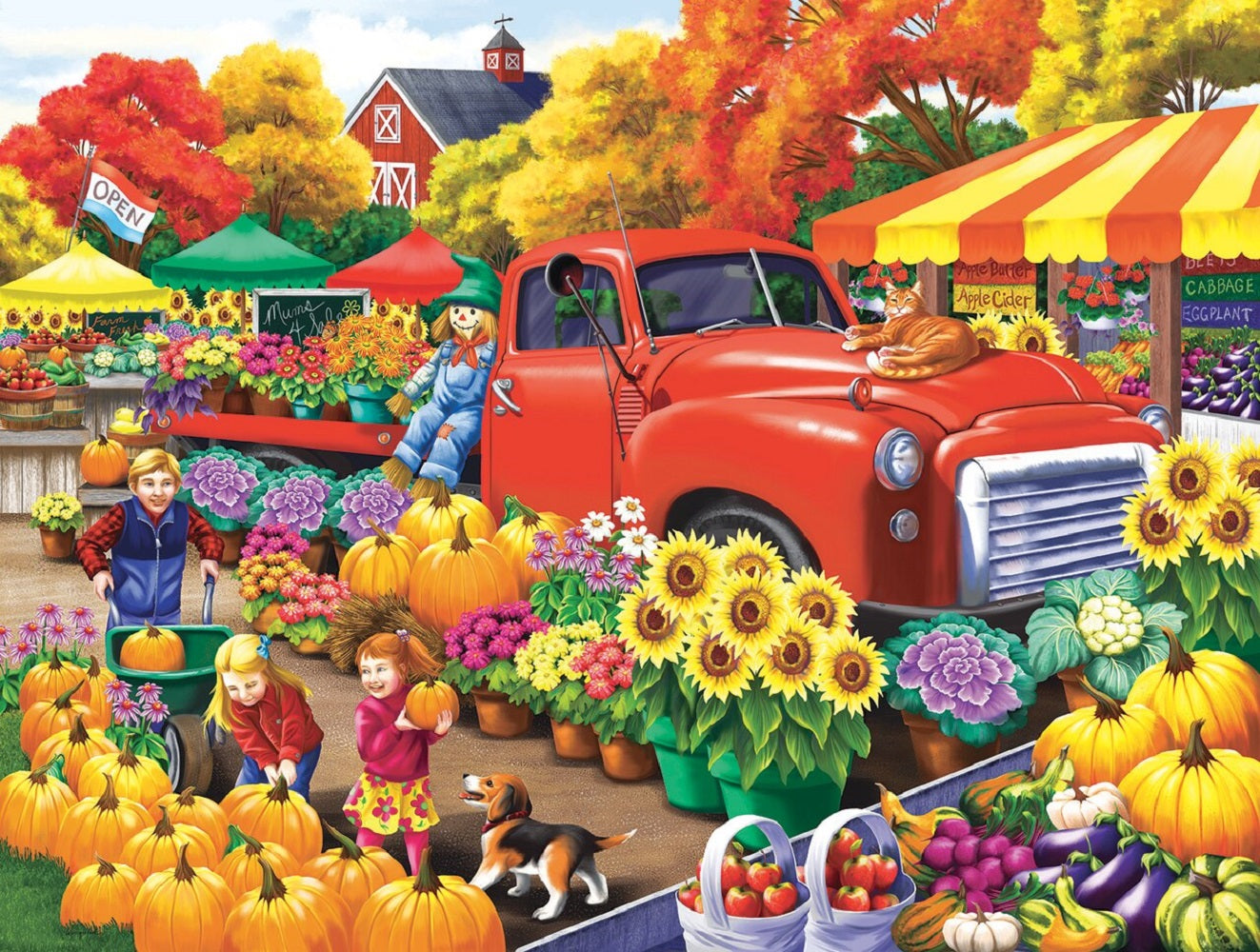 Marketplace 300 pc  Jigsaw Puzzle 63097