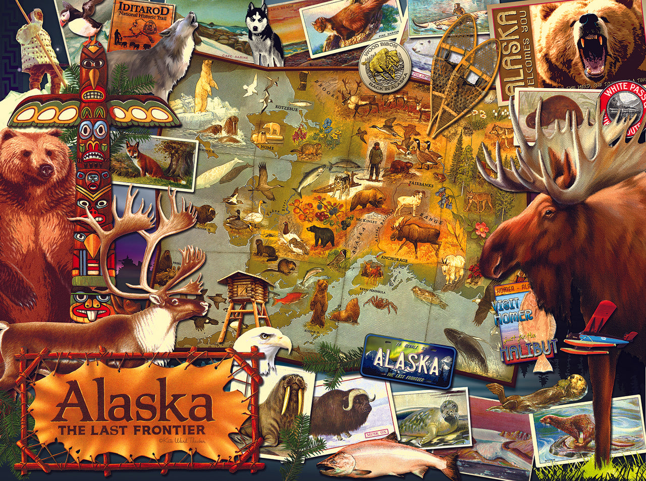 Alaska, the Final Frontier 1000 pc  Jigsaw Puzzle 70016