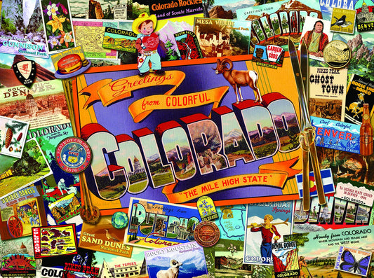 Mile High Colorado 1000 pc  Jigsaw Puzzle 70034