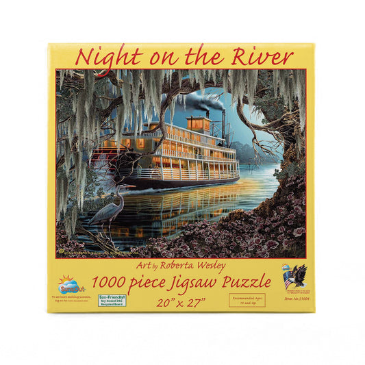 Night on the River 1000 pc  Jigsaw Puzzle 51004