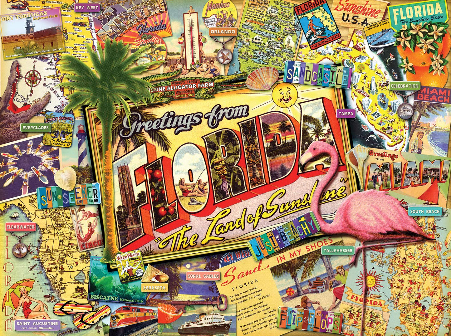 Florida 1000 pc  Jigsaw Puzzle 70021