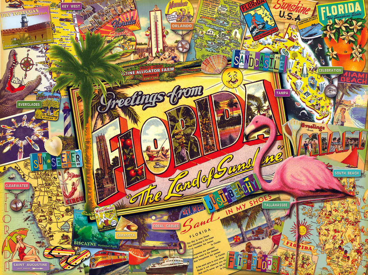Florida 1000 pc  Jigsaw Puzzle 70021