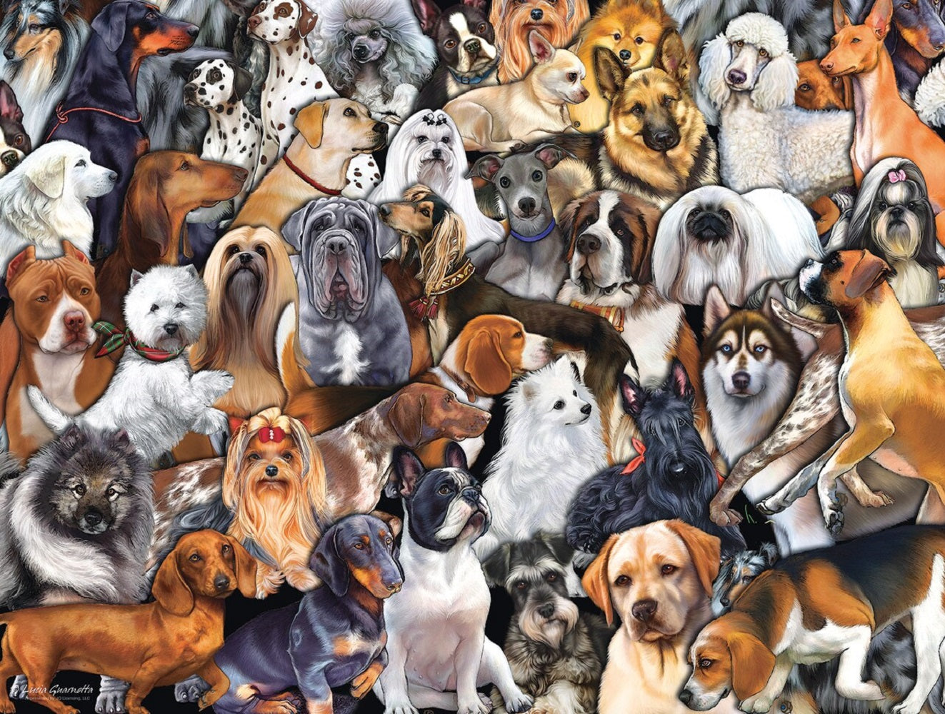 Dog World 300 pc  Jigsaw Puzzle 60930