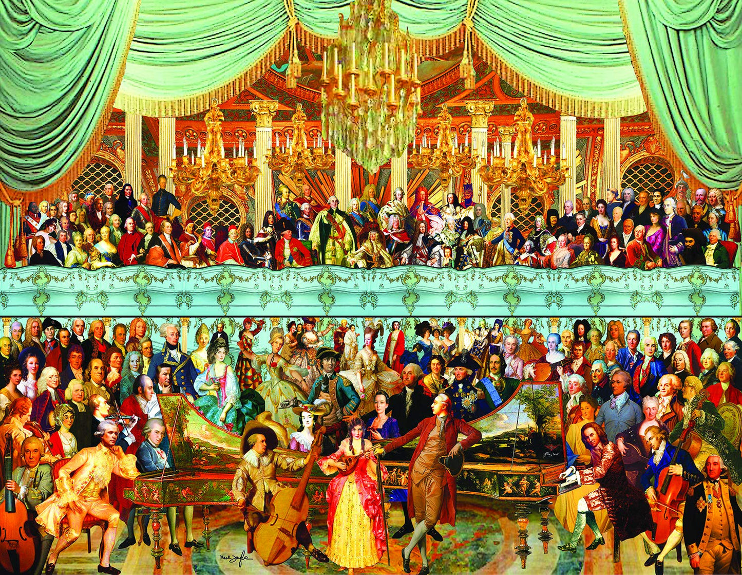18th Century History 1000 pc Large Pieces Jigsaw Puzzle 61501