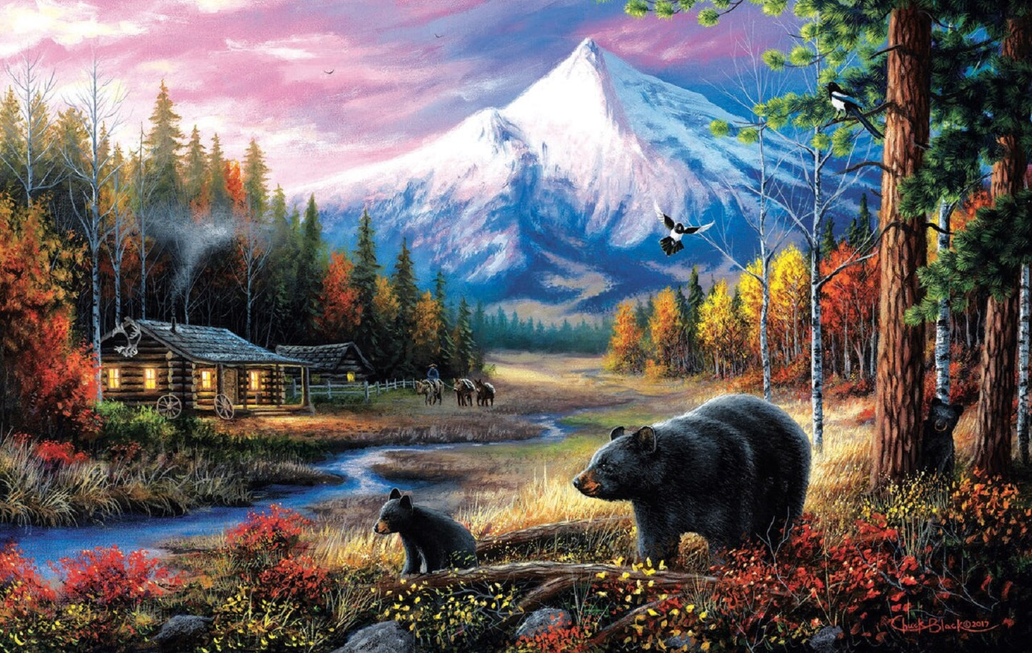 Routine Visitors 550 pc  Jigsaw Puzzle 55156