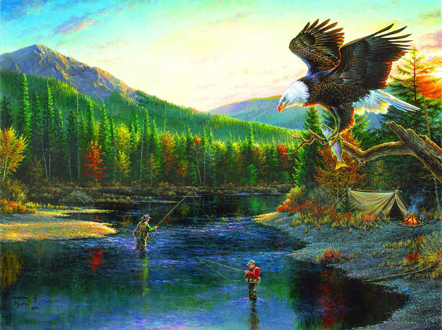 Fishermen 1000 pc  Jigsaw Puzzle 69694
