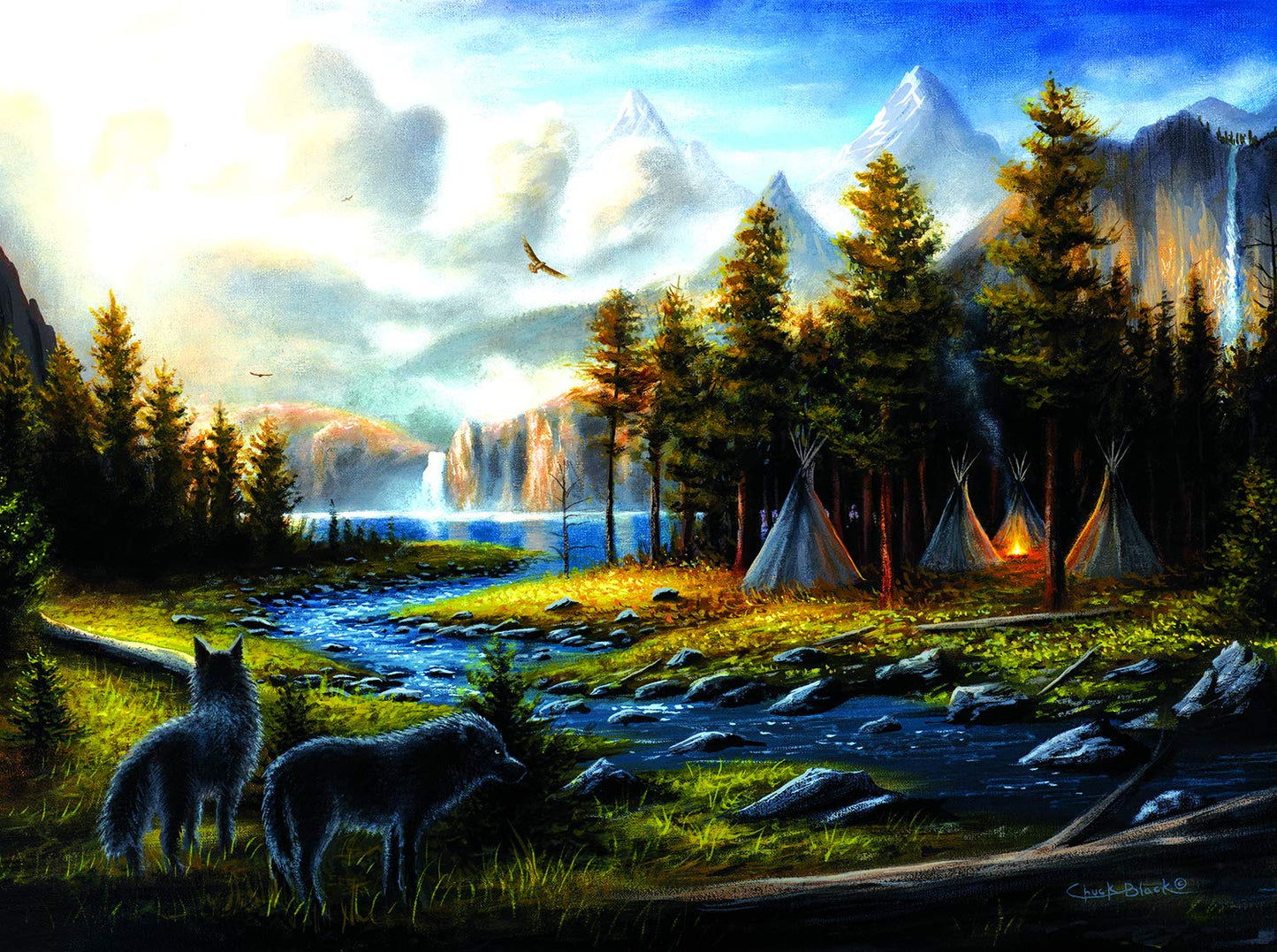Living Wild 1000 pc  Jigsaw Puzzle 55176