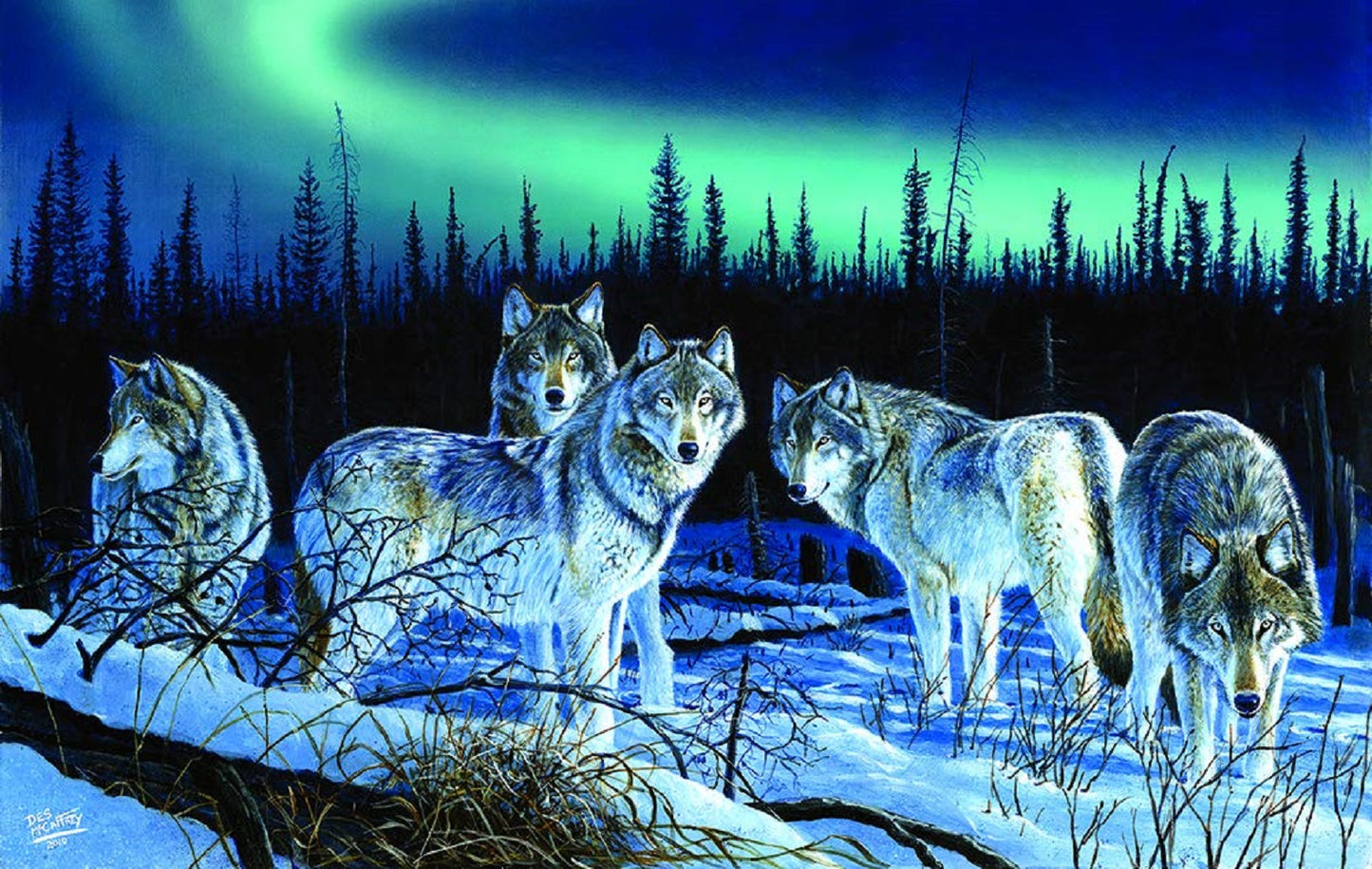 Hunters Light 550 pc  Jigsaw Puzzle 45349