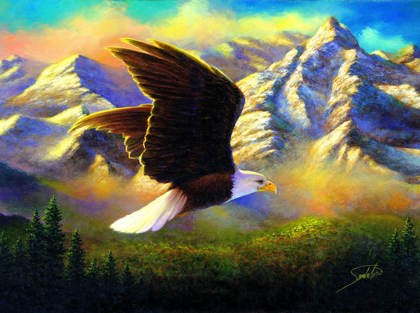 Flying High 1000 pc  Jigsaw Puzzle 69636