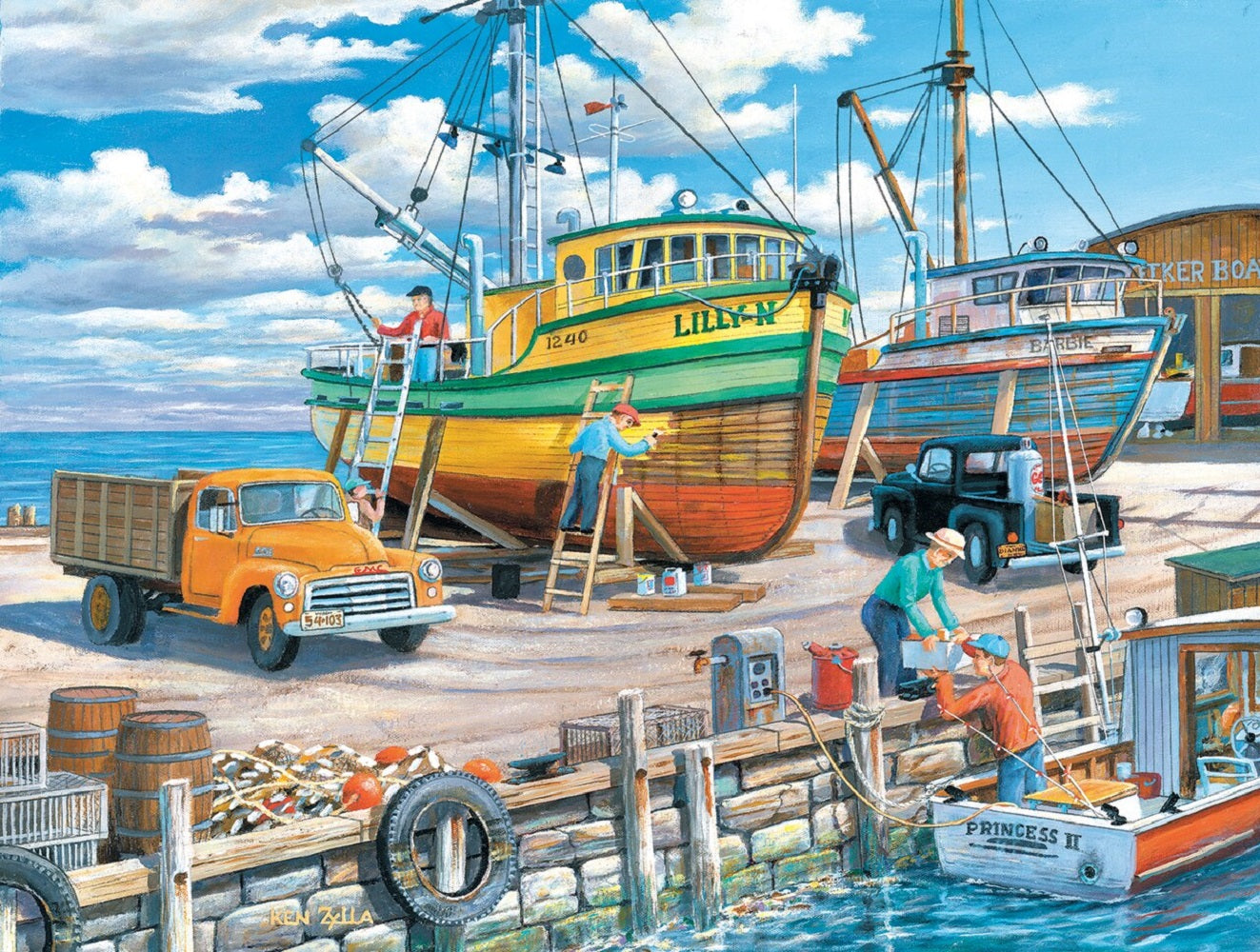 Sisters of the Sea 500 pc  Jigsaw Puzzle 39342