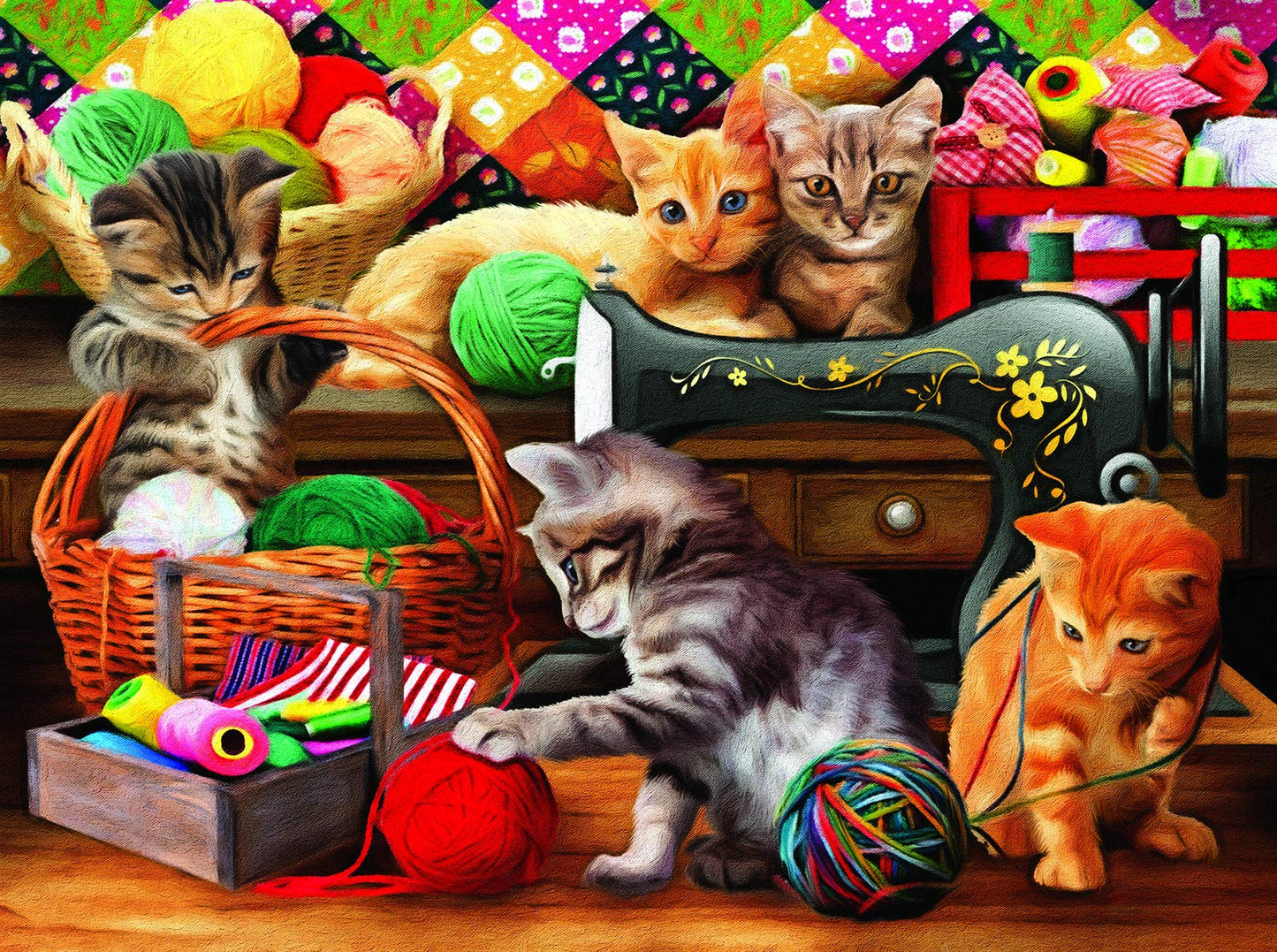 Fun in the Craft Room 1000 pc  Jigsaw Puzzle 28867