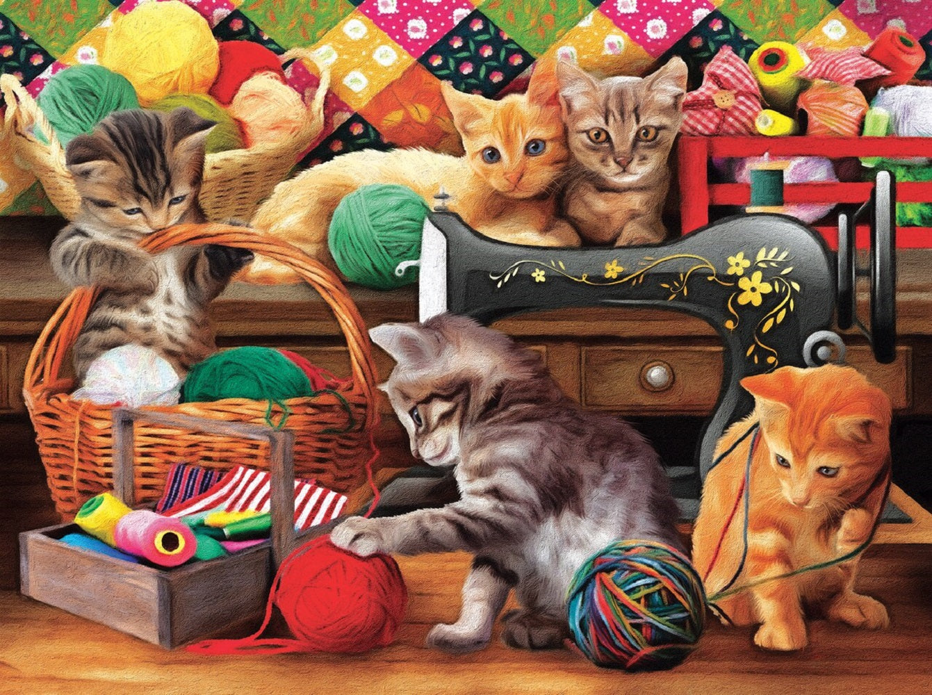 Fun in the Craft Room 300 pc  Jigsaw Puzzle 28812