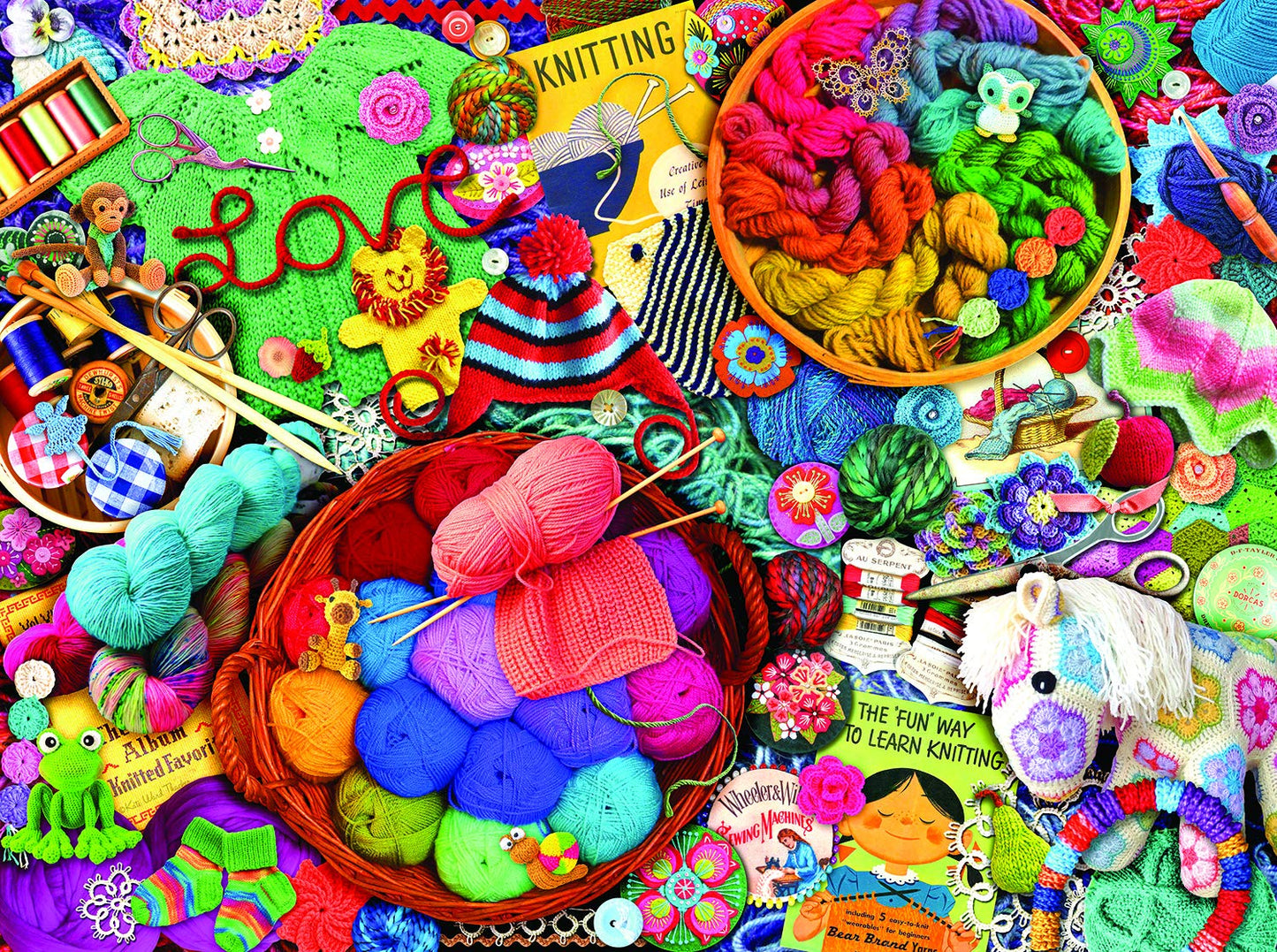 The Artful Needle 1000 pc  Jigsaw Puzzle 70047