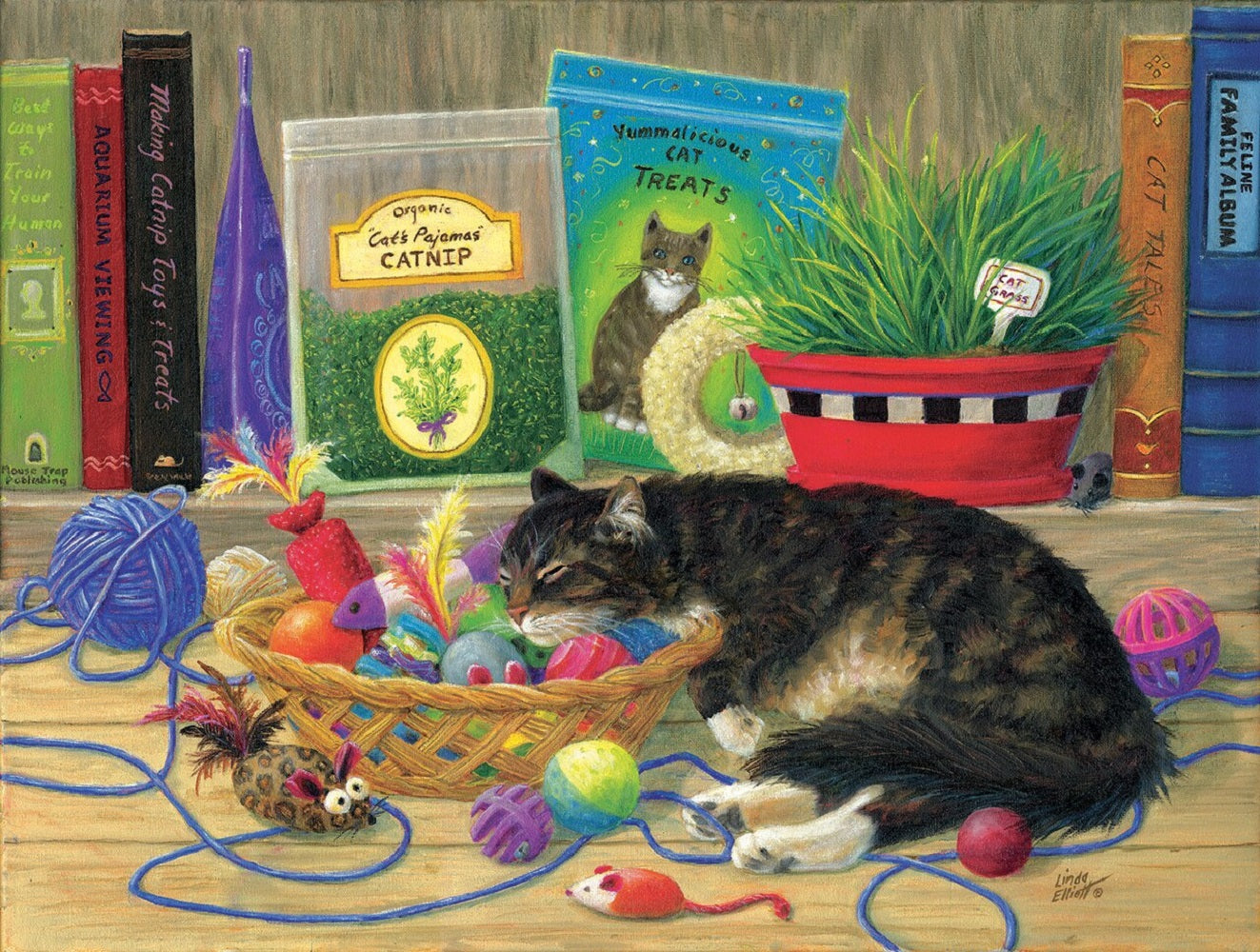 Tucker's Toy Basket 500 pc  Jigsaw Puzzle 31643