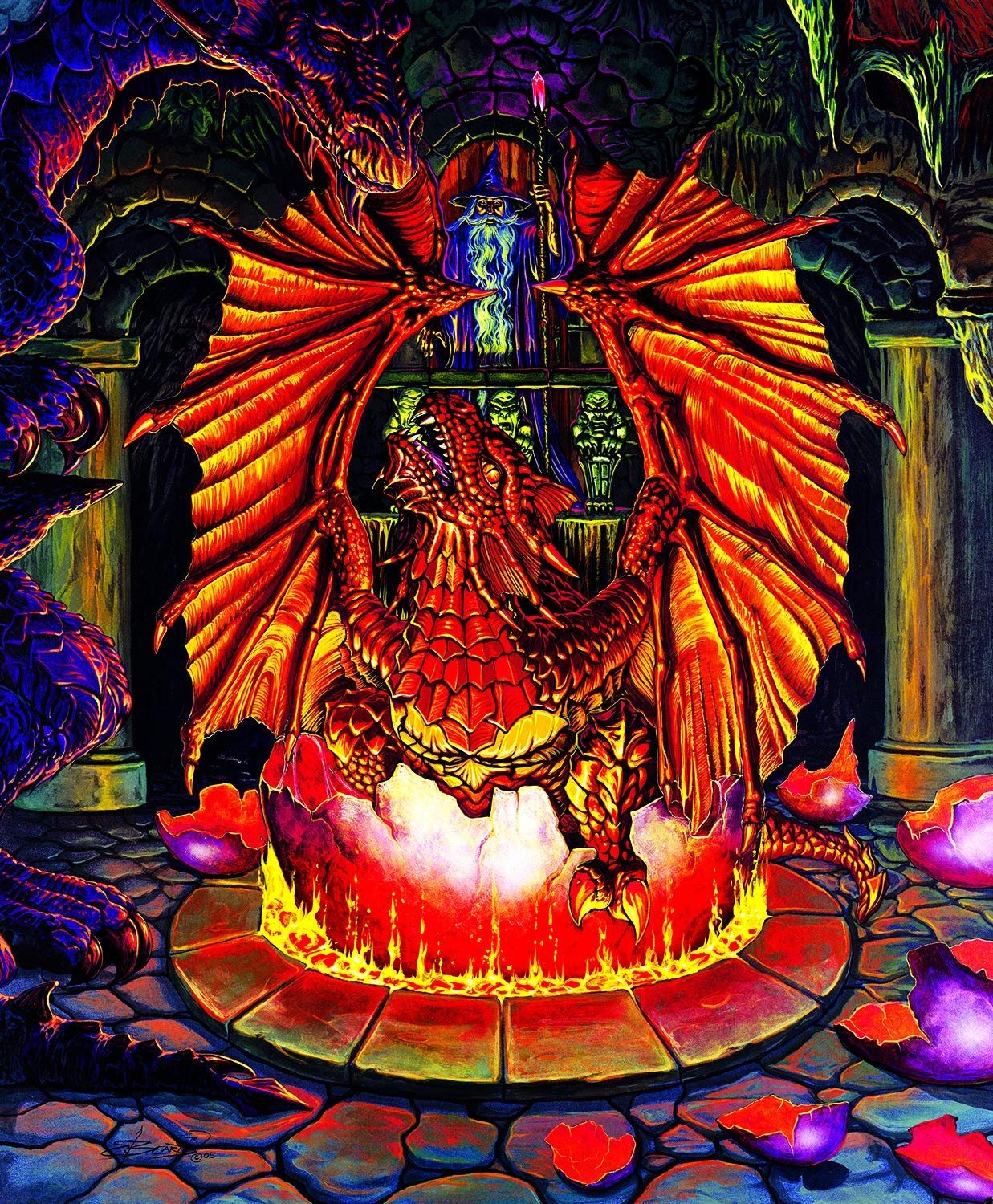 Birth of a Fire Dragon 1000 pc  Jigsaw Puzzle 20144
