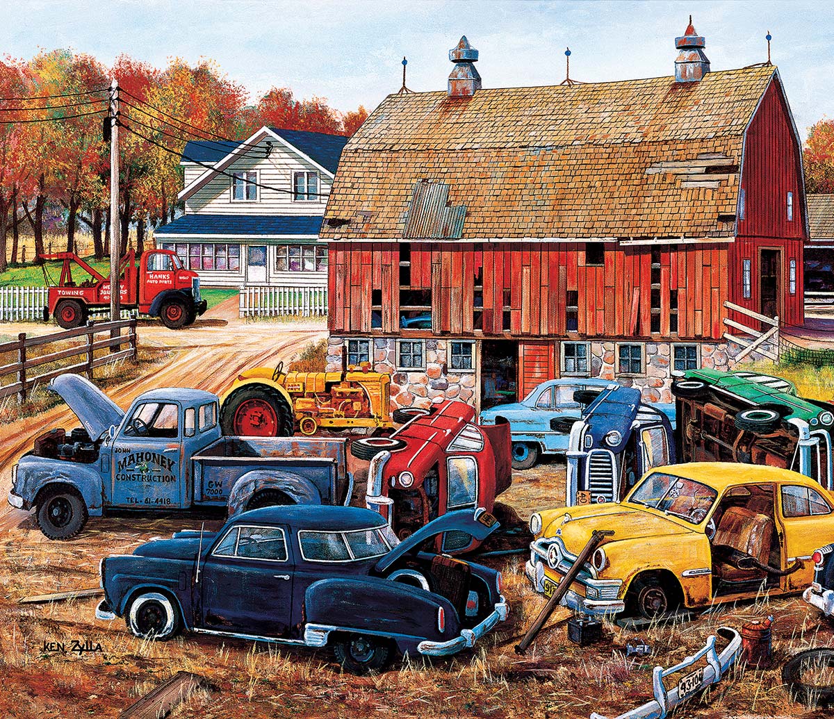 Barnyard Treasures 25 pc  Jigsaw Puzzle 99398