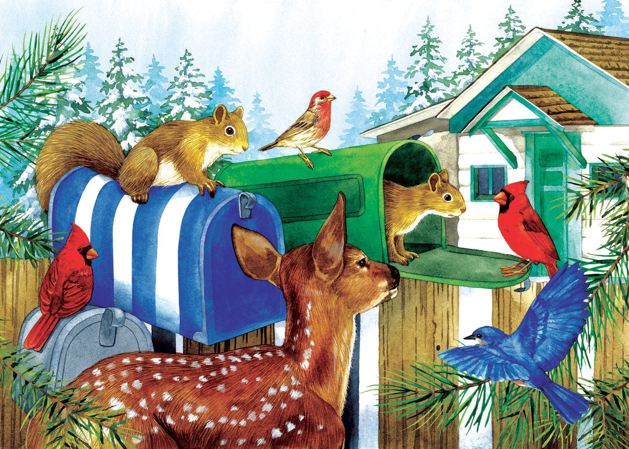 Mail Boxes 15 pc  Jigsaw Puzzle 99161