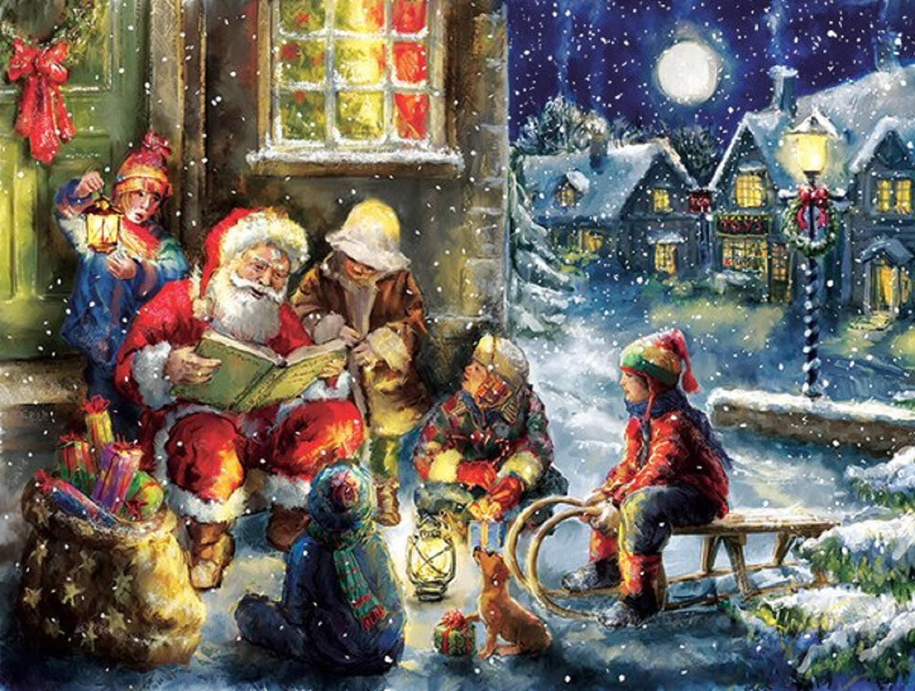 Gather Round 300 pc  Jigsaw Puzzle 60671