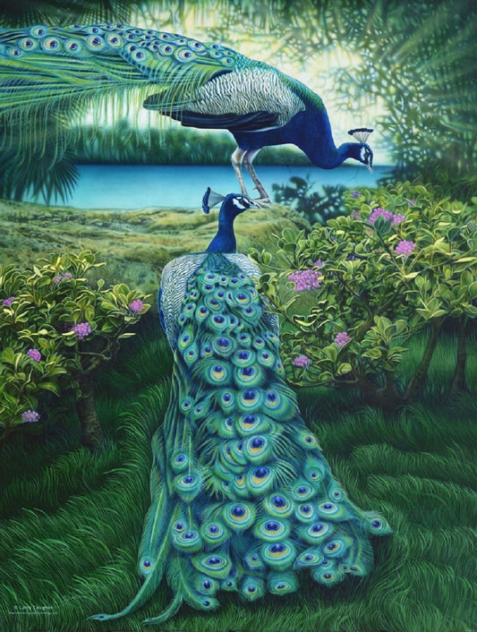 A Pair of Peacocks 500 pc  Jigsaw Puzzle 47150