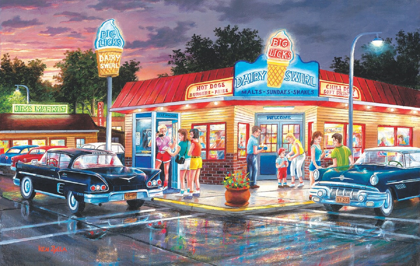 A Touch of August 550 pc  Jigsaw Puzzle 39372
