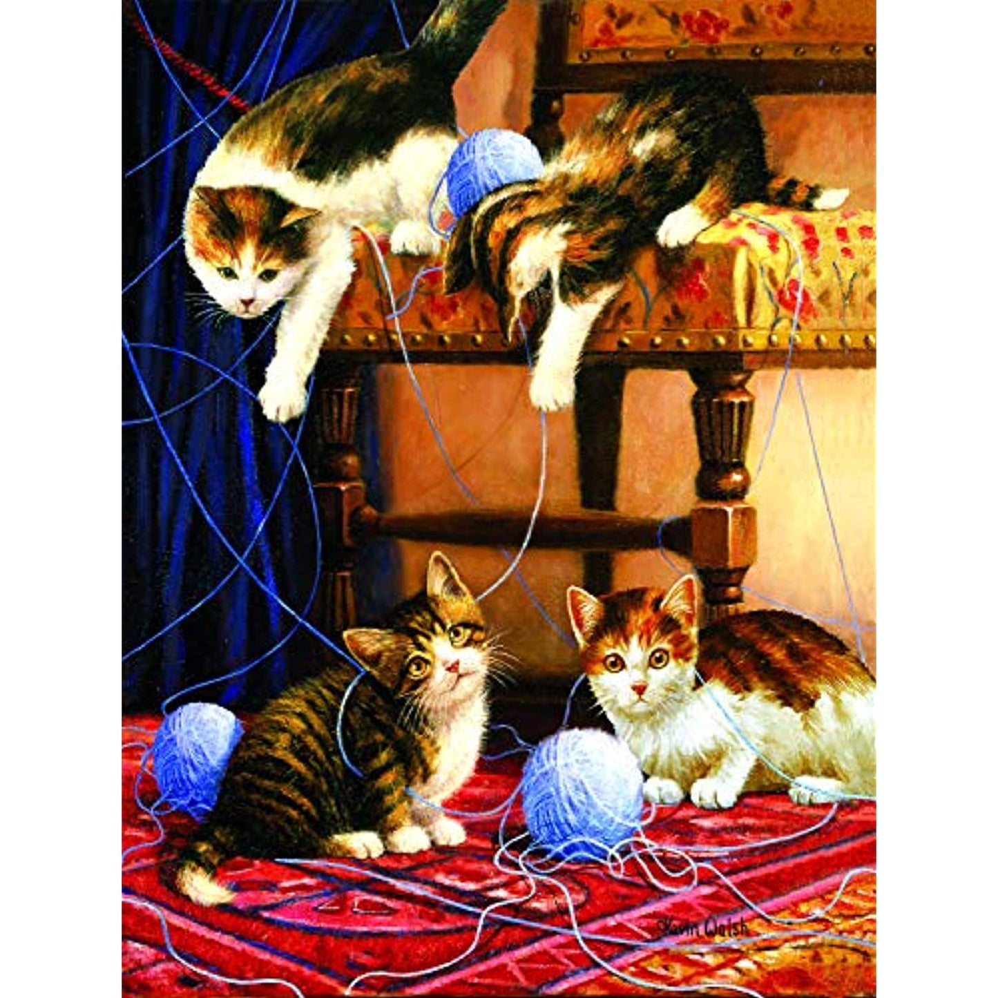Balls of Yarn 500 pc  Jigsaw Puzzle 13339