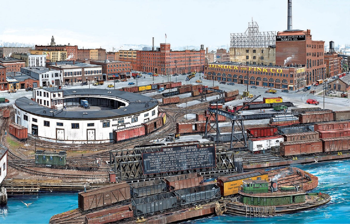 CNJX Bronx Connection 1000 pc  Jigsaw Puzzle 49446
