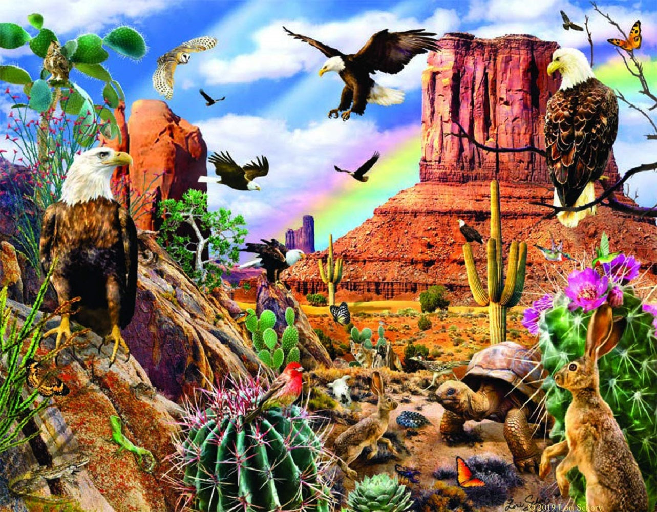 Desert Eagles 1000 pc  Jigsaw Puzzle 35156