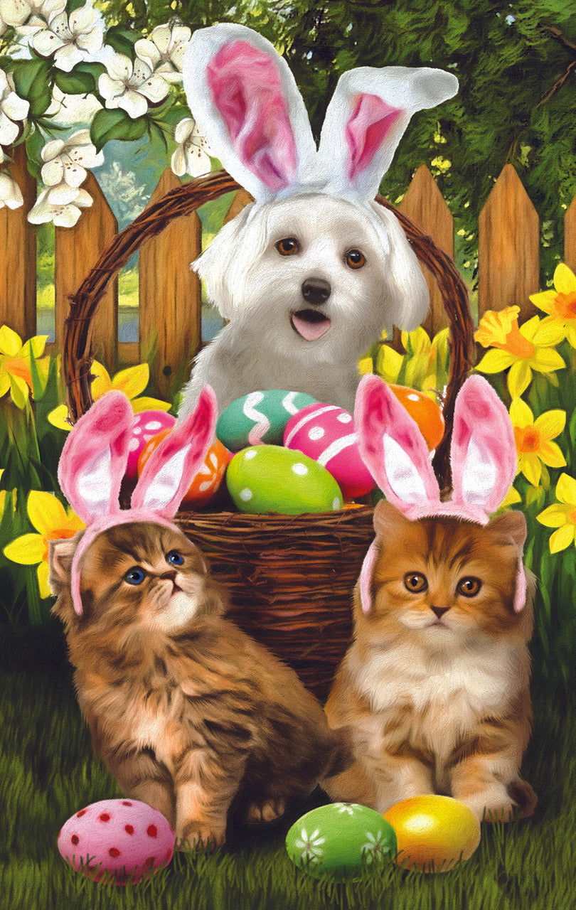 Easter Bunny in Training 300 pc  Jigsaw Puzzle 28849
