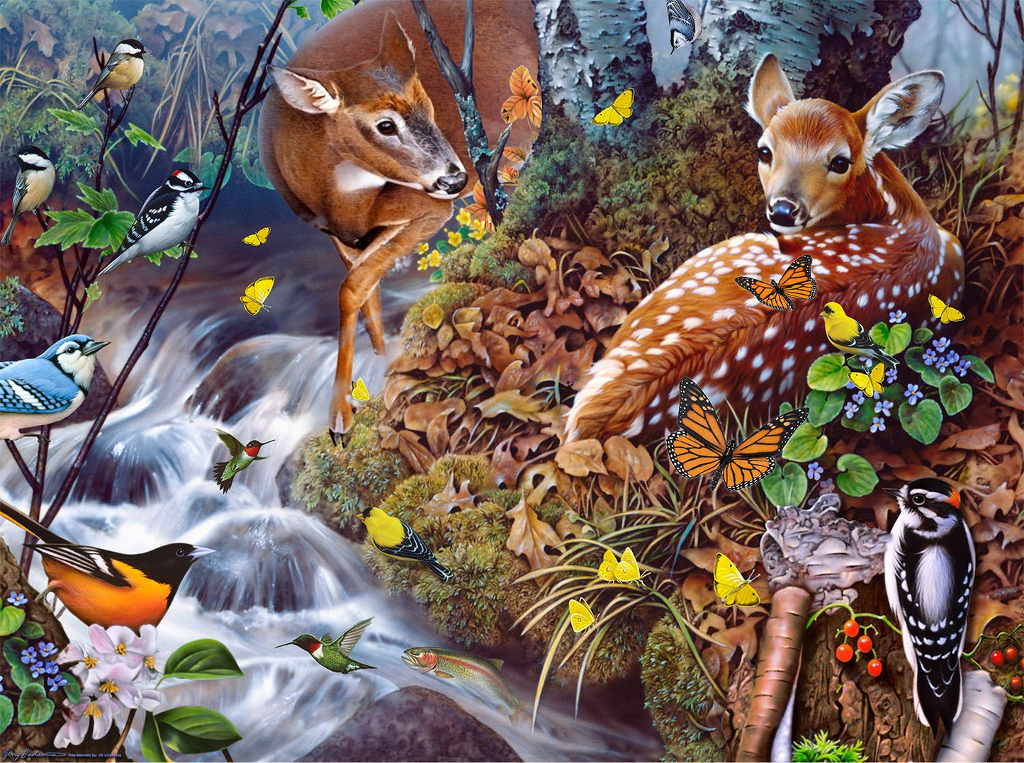 Fawn Song 1000 pc  Jigsaw Puzzle 49040