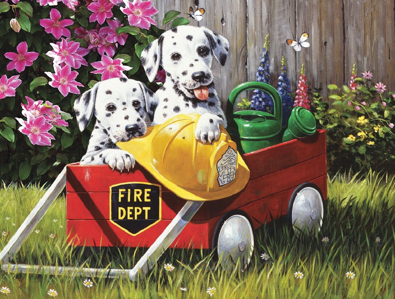 Fire Waggin' 500 pc  Jigsaw Puzzle 13824