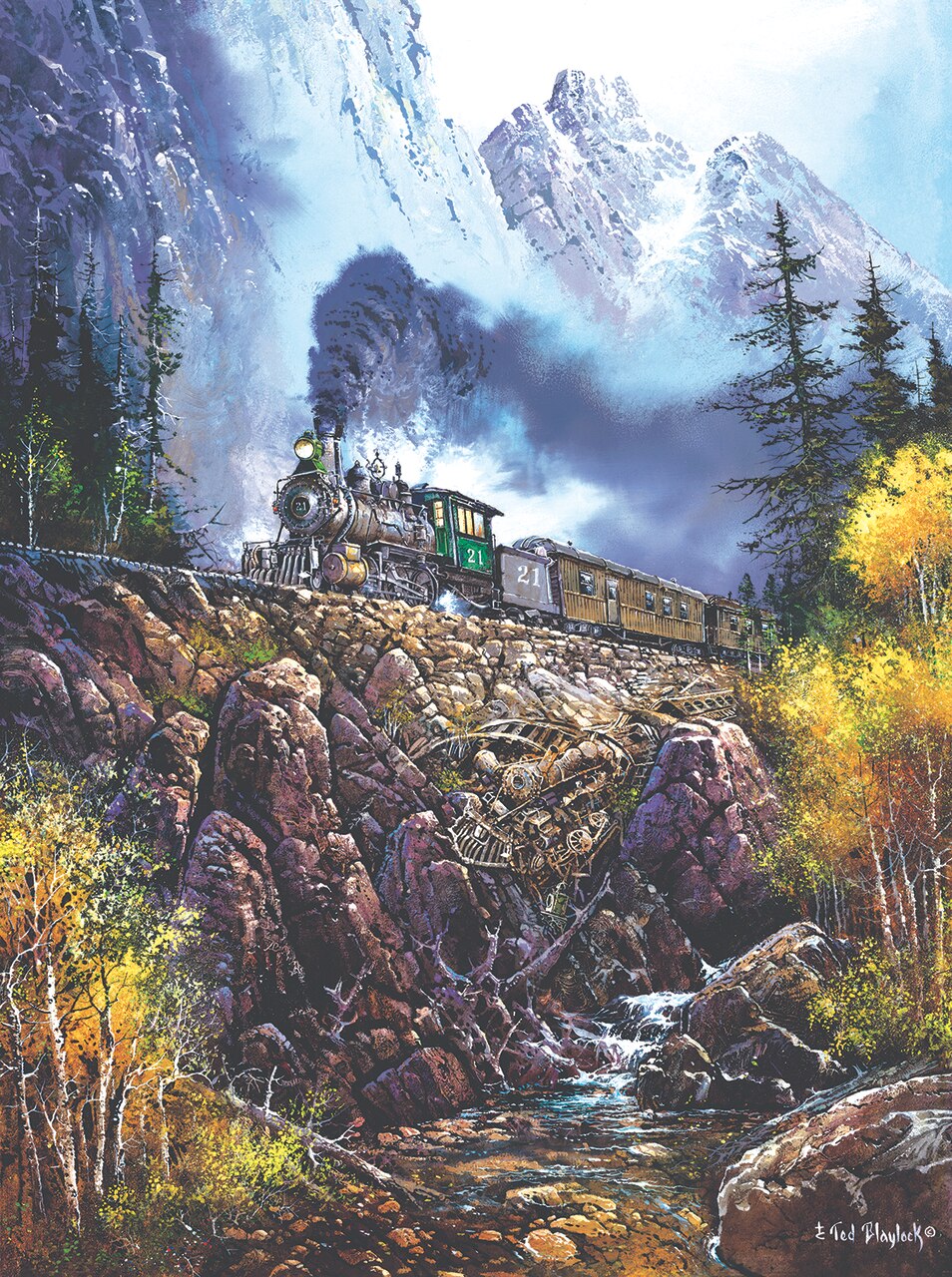 Hazardous Travel 500 pc  Jigsaw Puzzle 36110