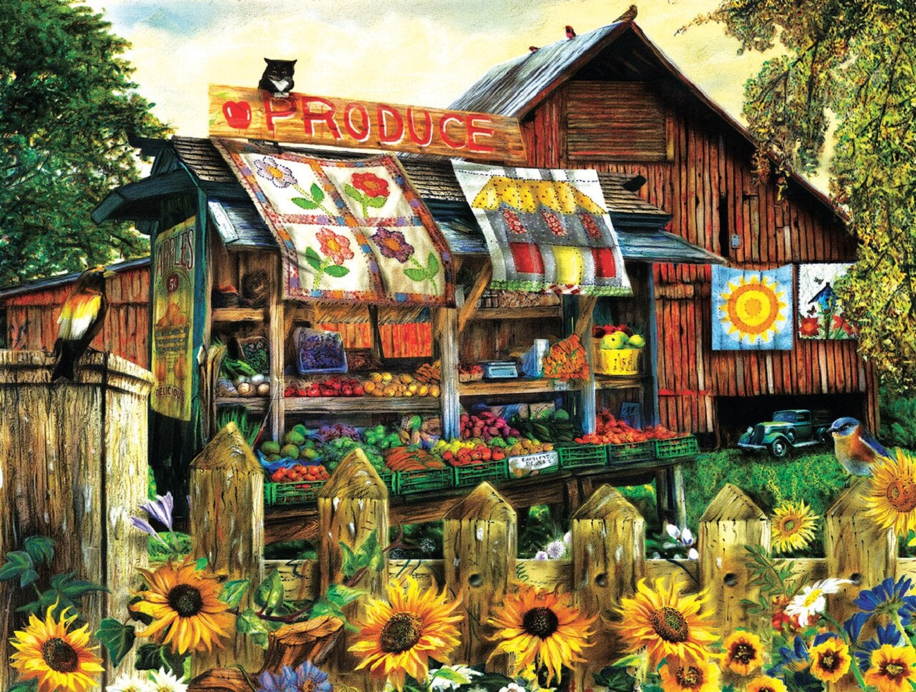 Home Grown 500 pc  Jigsaw Puzzle 28880
