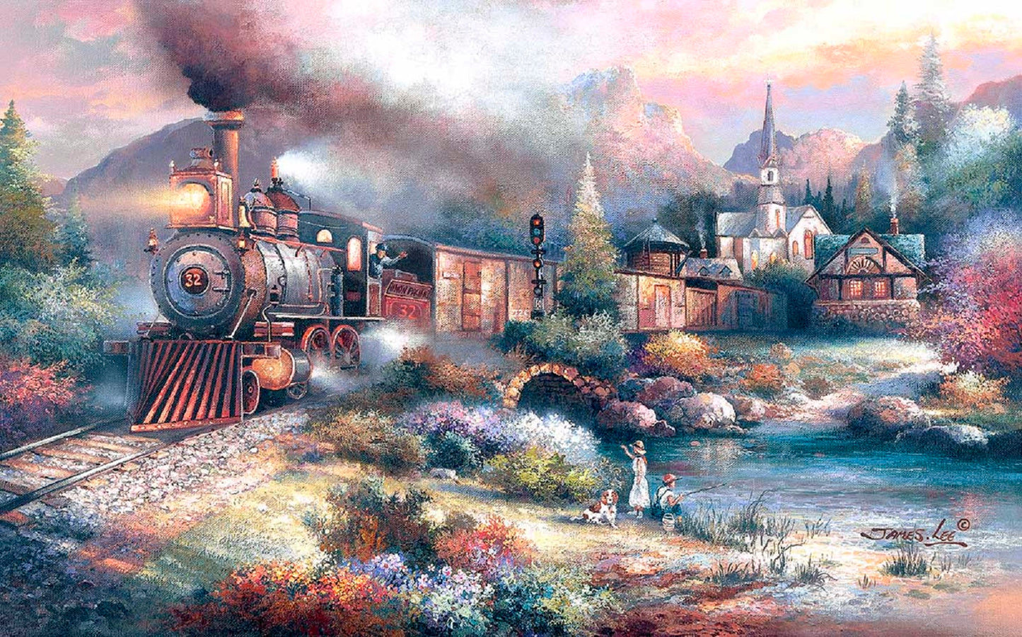 Maryland Mountain Express 300 pc  Jigsaw Puzzle 18008
