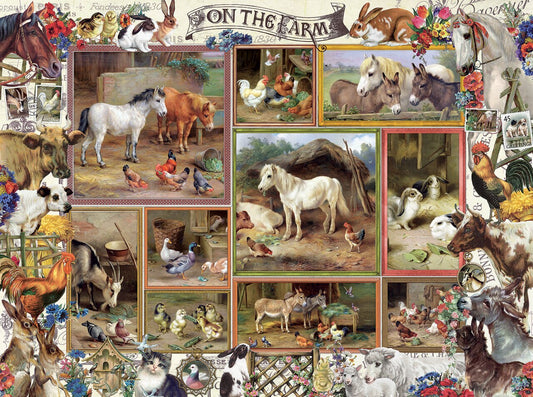 On the Farm 300 pc  Jigsaw Puzzle 27256