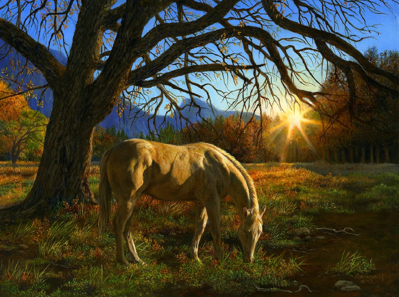 Pastoral Sunset 1000 pc  Jigsaw Puzzle 26294