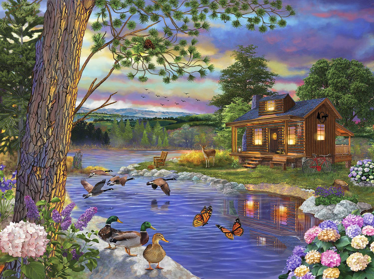 Peace River 1000 pc  Jigsaw Puzzle 31405