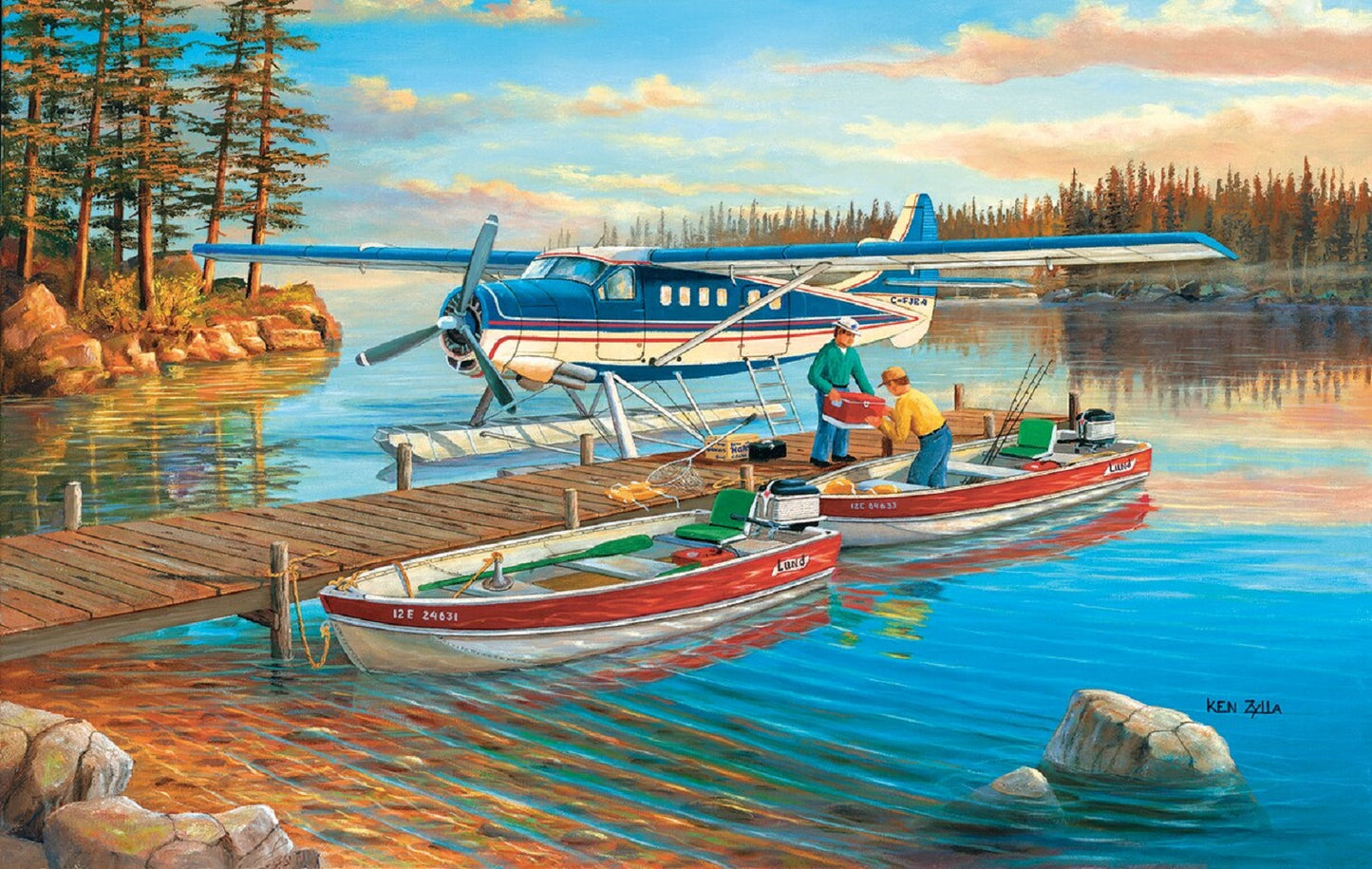 Pickle Lake 550 pc  Jigsaw Puzzle 39321