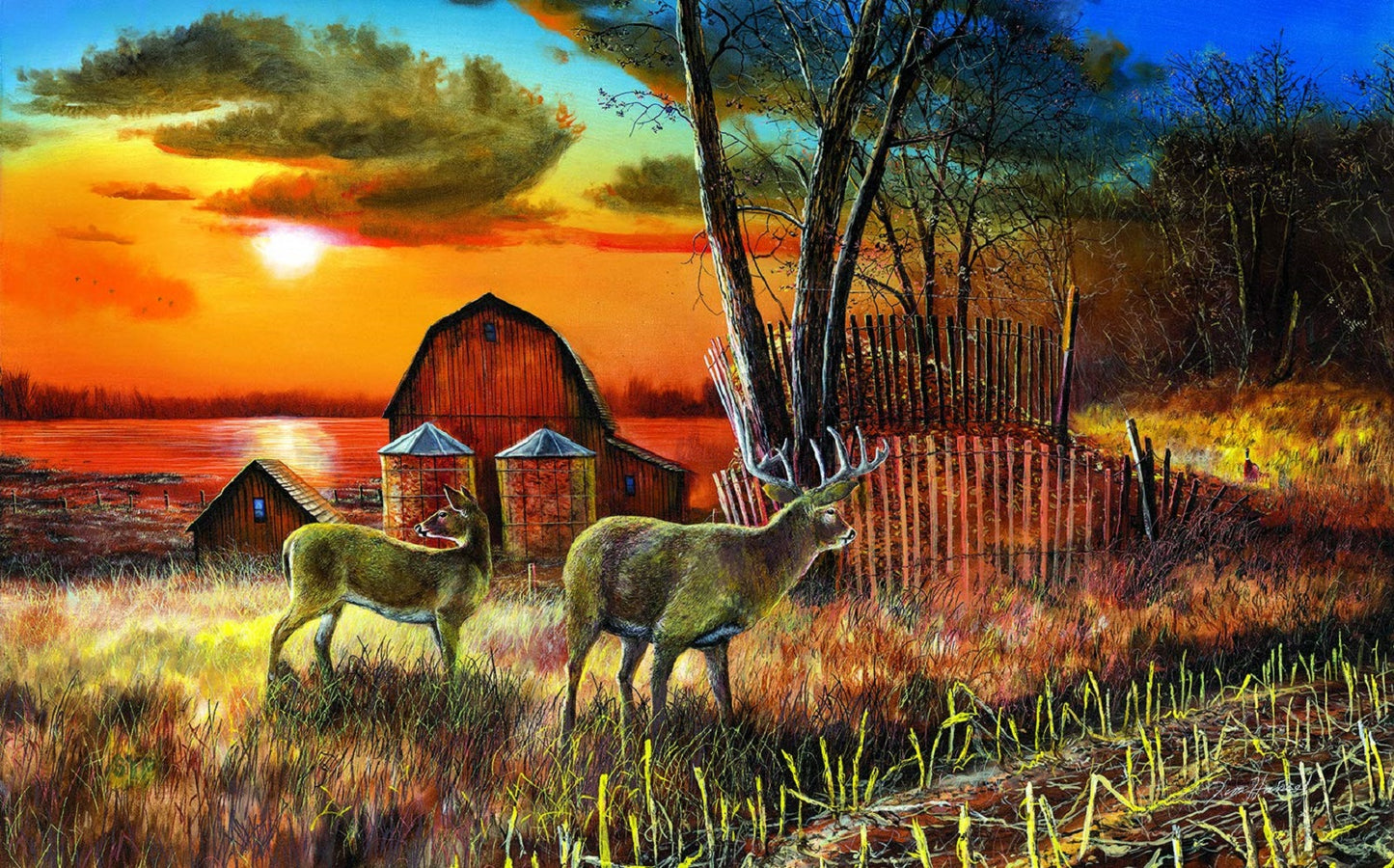 Sharing the Bounty 300 pc  Jigsaw Puzzle 67353
