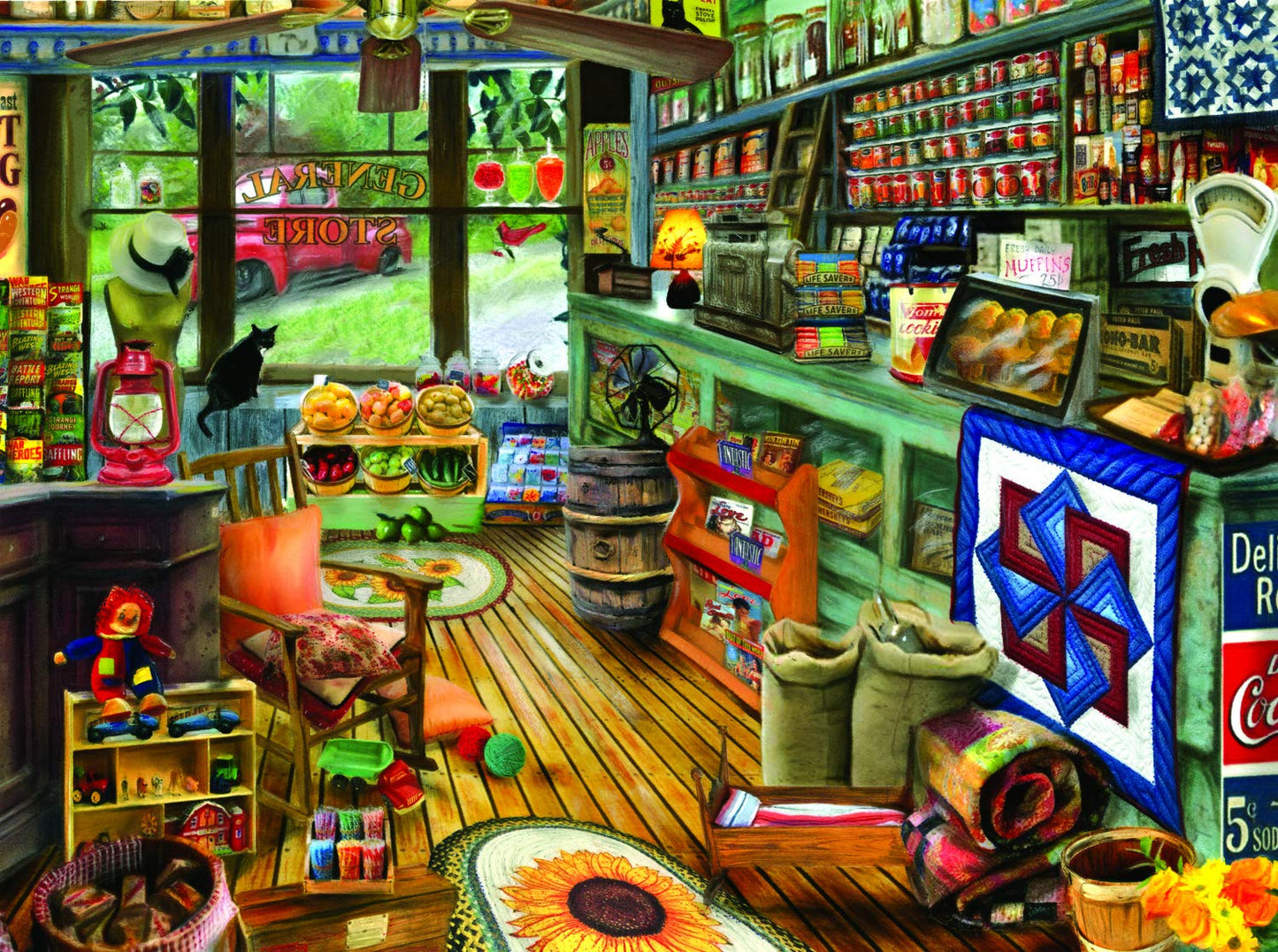 Shopping Day 1000 pc  Jigsaw Puzzle 28926