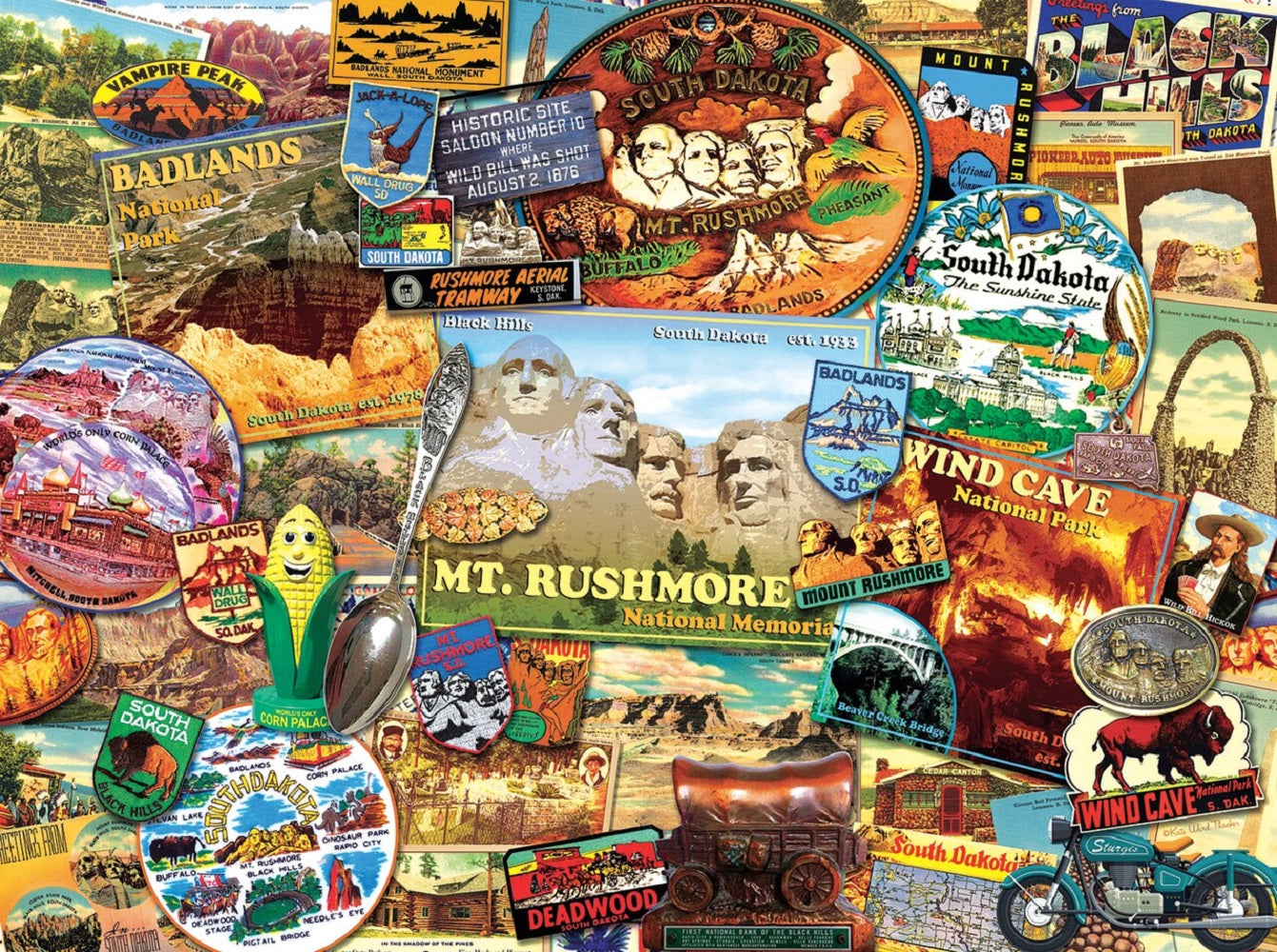 South Dakota 1000 pc  Jigsaw Puzzle 70076