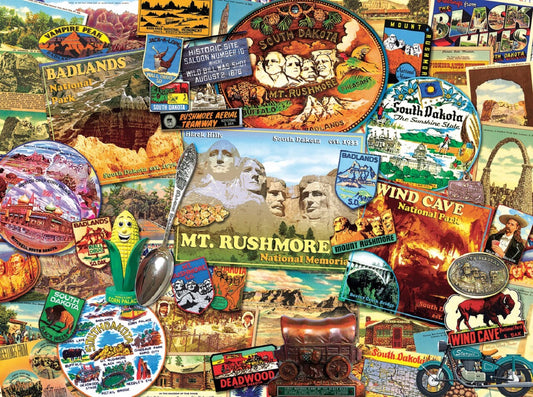 South Dakota 1000 pc  Jigsaw Puzzle 70076