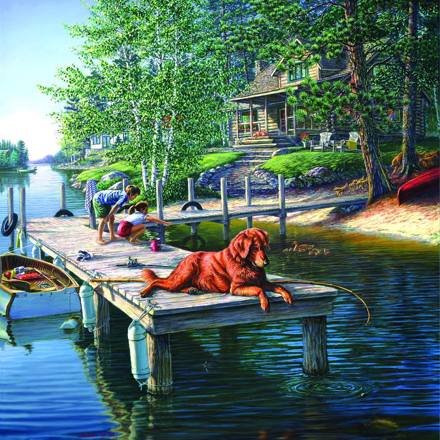 Summer Vacation 500 pc  Jigsaw Puzzle 28451